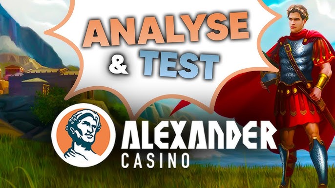 Site Alexander Casino - Votre casino en ligne en France